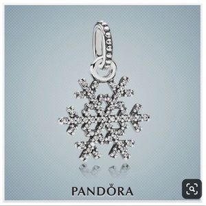 PANDORA Snowflake Silver Pendant ❄️